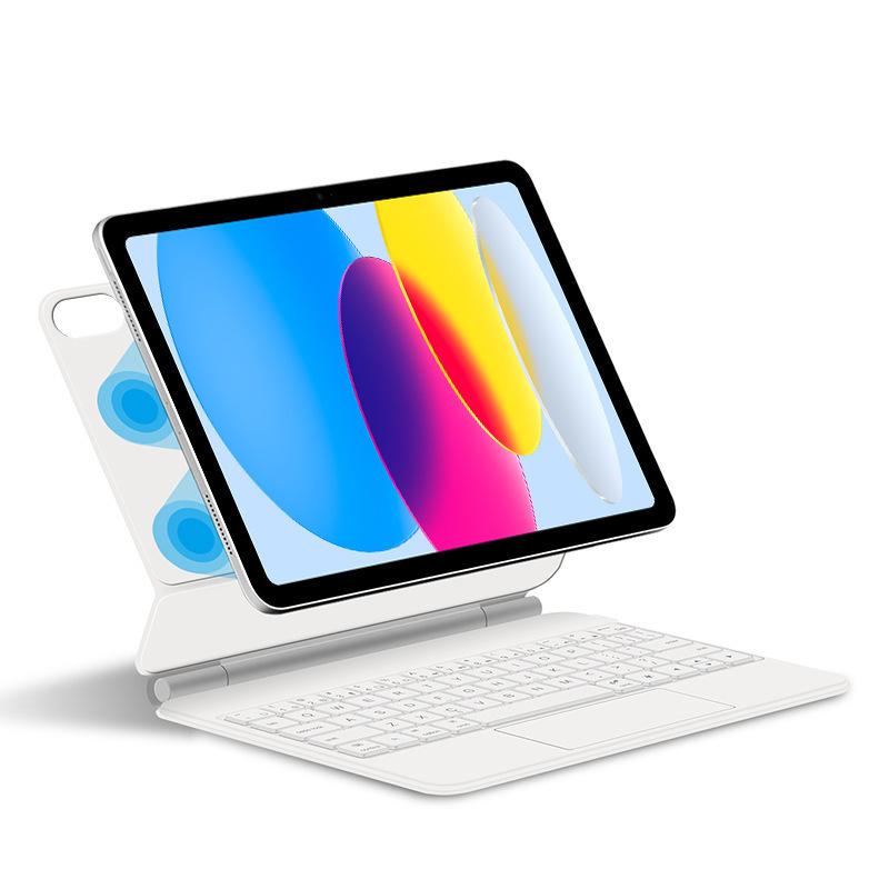 Compatible Bluetooth Magic Keyboard for iPad 11th Gen (A16) and iPad Air 10th Gen (10.9).