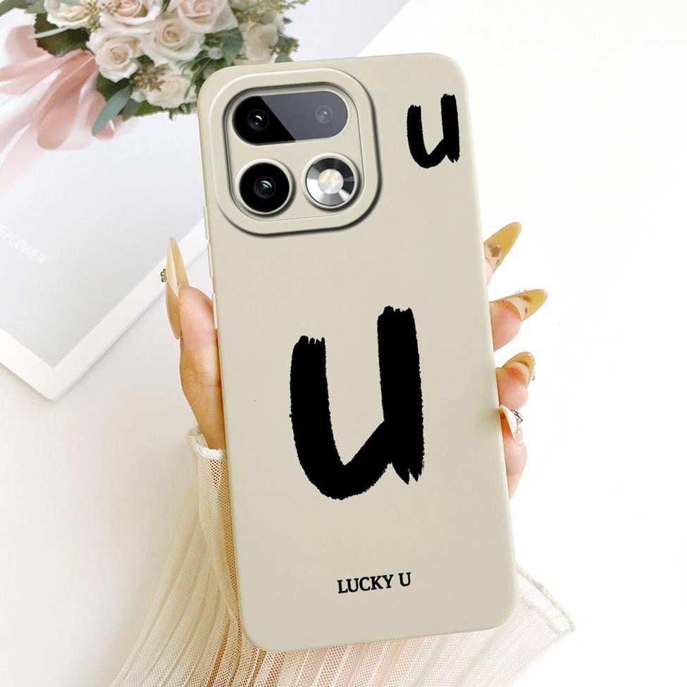 Case For Realme 16 Pro Plus Cover RMX5131 Luxury A-Z Letters Fashion Cool Crown Silicone Phone Casing For Realme 16 Pro+