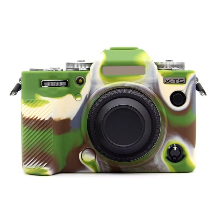 Soft Silicone Shockproof Full Body Protective Case For FUJIFILM X-T5 Mirrorless Camera