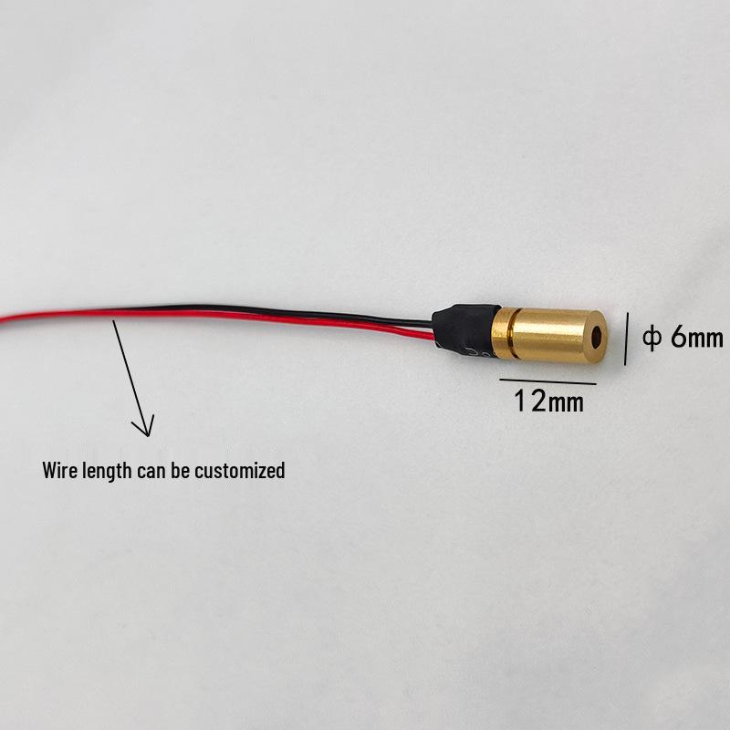 6x12mm 650nm 0.4mW Red Laser Dot Module