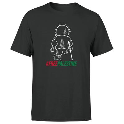 Free Palestine T-Shirt Herren Save Gaza Support Solidarität T-Shirt Menschenrechte Top #2