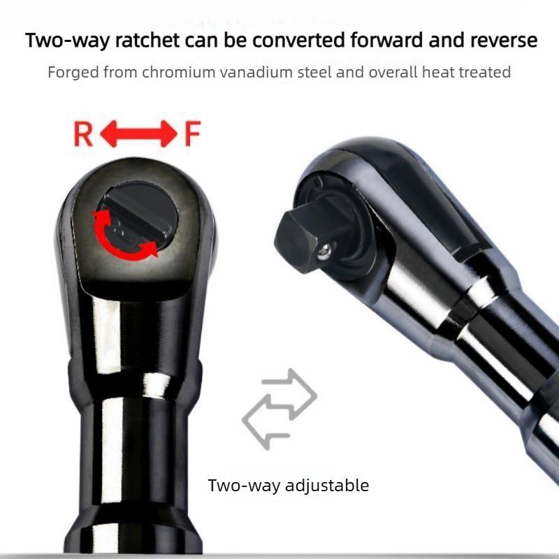 1/2 Inch Four-wheel Alignment Angle Adjustment Electric Extension Car Wrench Self-contained Ratchet Extended Wrench