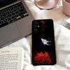 Ghoul R-Red Spider Lily Tokyo-o   Phone Case For Samsung S25,S24,S21,S22,S23,S30,Ultra,S20,Plus,Fe,Lite,Note,10,Black Cover
