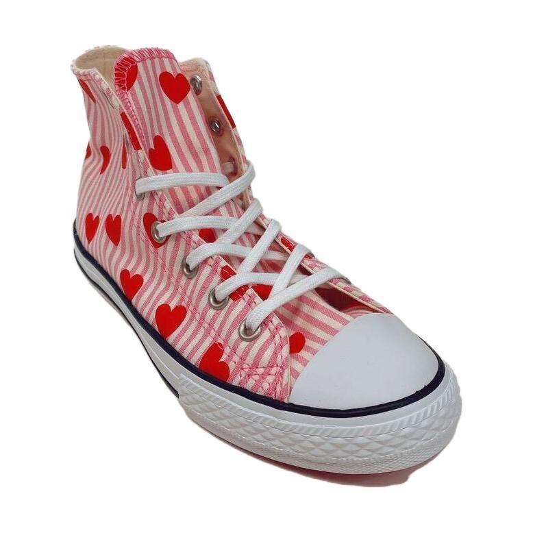 (GS) Converse Ctas Hi Pink Kids' 663993C