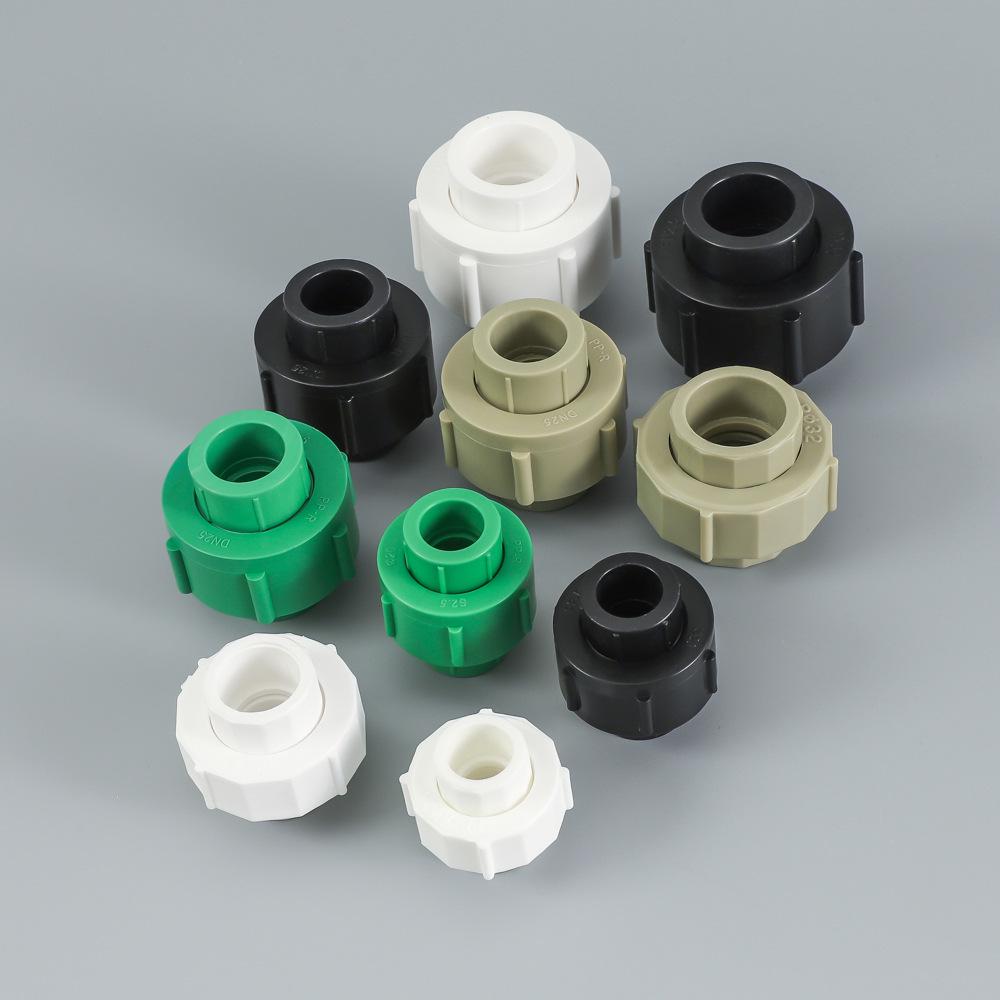 PPR/PE All-Plastic Live Joint Pipe Fittings for Tap Water Engineering