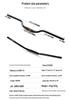 EVOSID 800mm Aluminum Alloy Mountain Bike Downhill Handlebar, High-Strength Polished Swallow Design