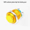 19mm/22mm Full Oxidation Metal Button Switch - Screw/Solder Terminals, Multi-Color, Self-Reset Momentary Power