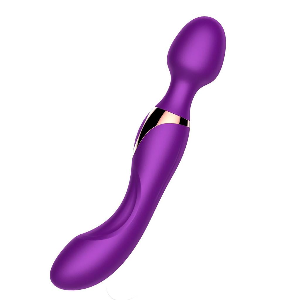Dual Head USB Rechargeable AV Vibrator for G-Spot Stimulation