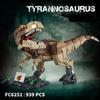 Jurassic World Tyrannosaurus Rex Indominus Rex Model Bricks Building Blocks Toys for Children Assemble Decorate