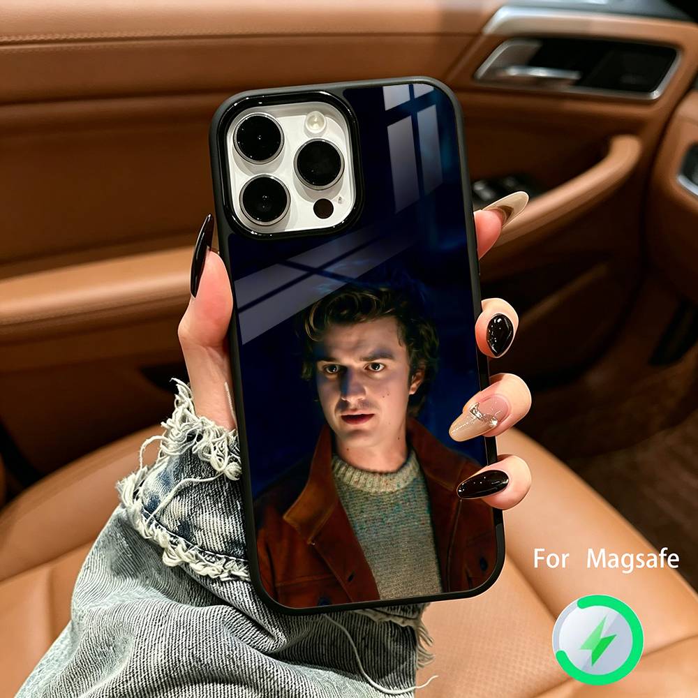T-Trendy S-Steve H-Harrington Wireless Charging Phone Case Compatible with iPhone 17/16/15/14/13/12/11