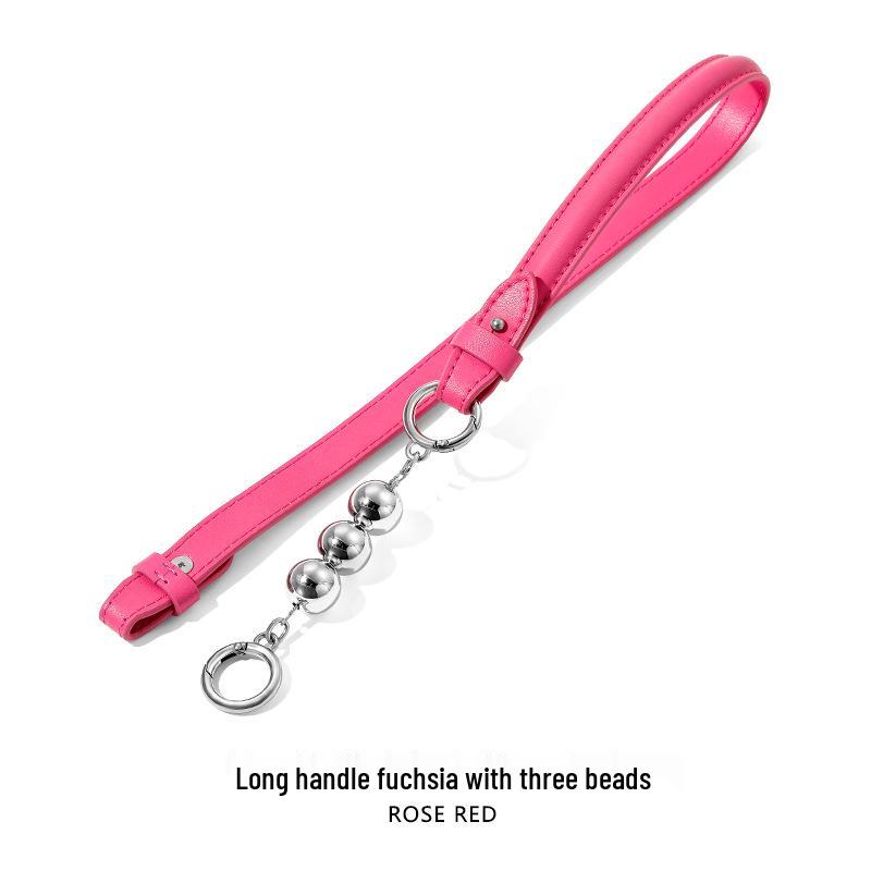 Modified Starry Saddle Bag with Rhinestone Handle & Pearl Chain