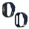 For Xiaomi Band 7 Rugged Armor Integrated Case+Strap for Mi Band 6/5 All-round Protection TPU Watch Strap Cover Replacement Bracelet