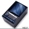 Men's Formal Business Jacquard Tie Gift Box Set
