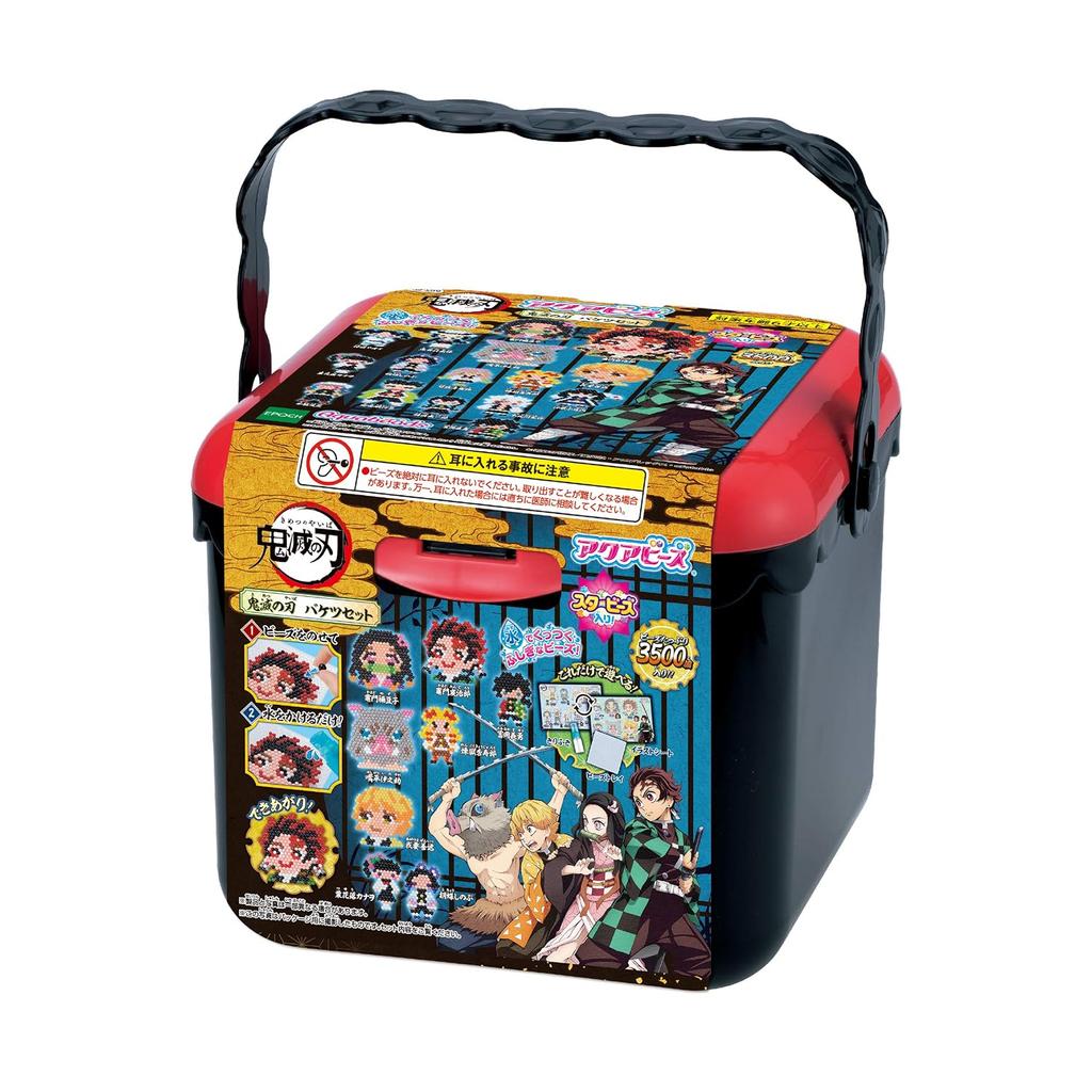 Aquabeads Character Bead Set Demon Slayer Bucket AQ-S89 ST Mark Certified Ages 6 Up Toy Water Water-Activated Making EPOCH