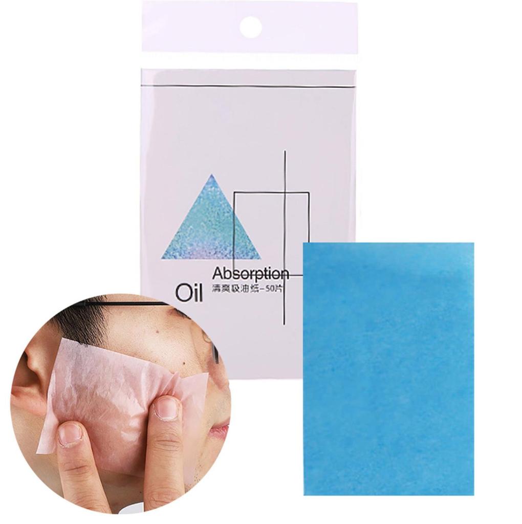 Ladies With Fresh Face Greasing Paper Oil Absorbent Paper In 50 Pieces