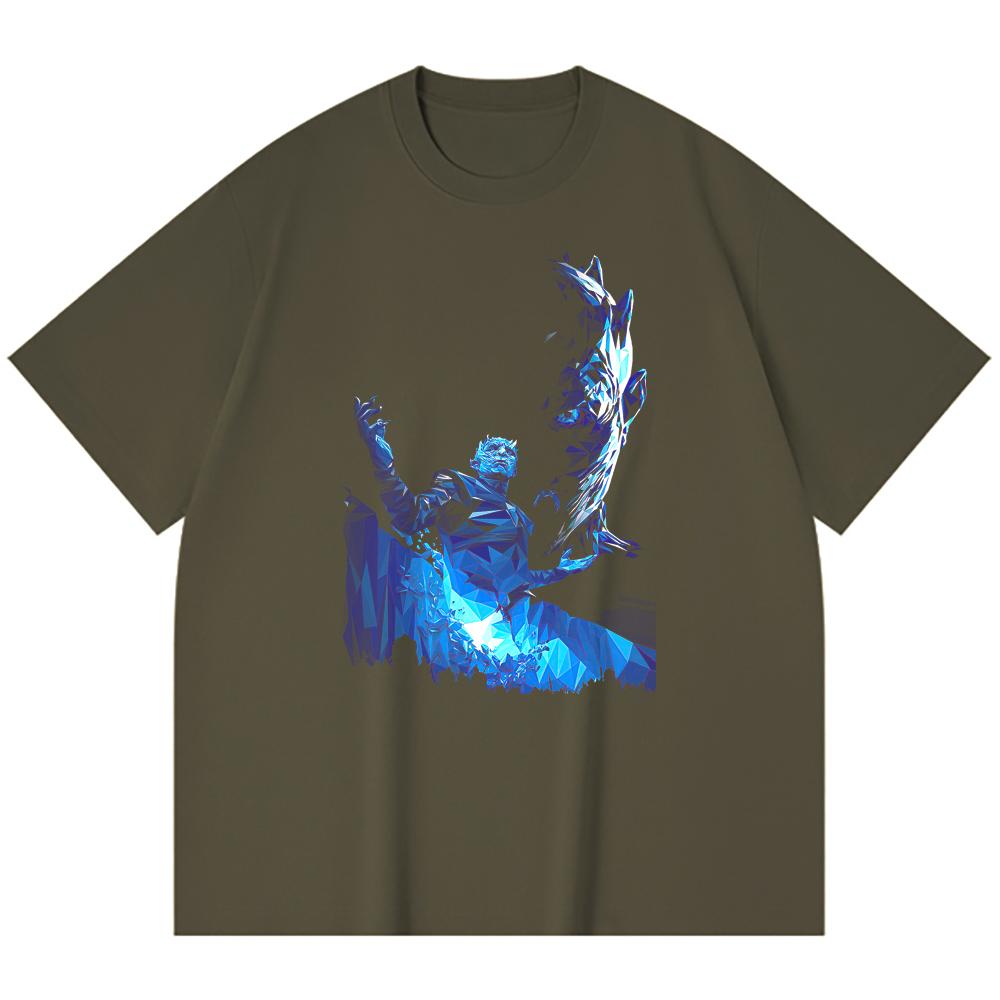 230 Gsm 100% Cotton Heavy Metal T-Shirt  Rock Band Popular Music Print Unisex Heavy Cotton T Shirt