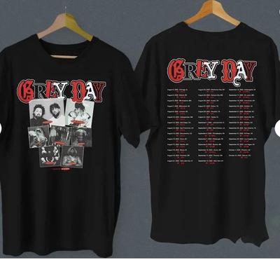 Vintage Grey Day Tour 2022 Shirt. Unisex T-Shirt