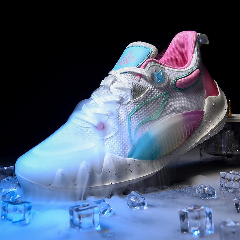 Breathable Combat Basketball Shoes Non-slip Student Youth Glow-in-the-dark Shock-absorbing Sports Training Sneakers