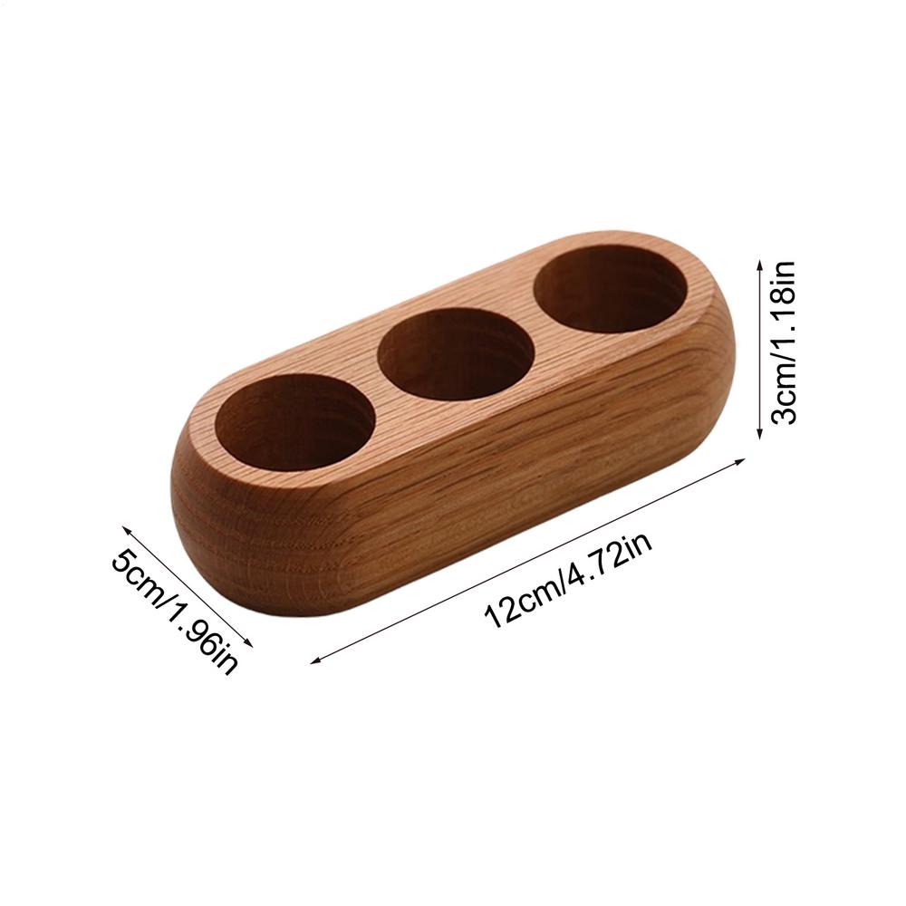 

Nail Polish Storage Organizer Perfume Display Stand Compact Multiple Slots Storage Rack Wooden Shelf for Lipstick Nail Polish