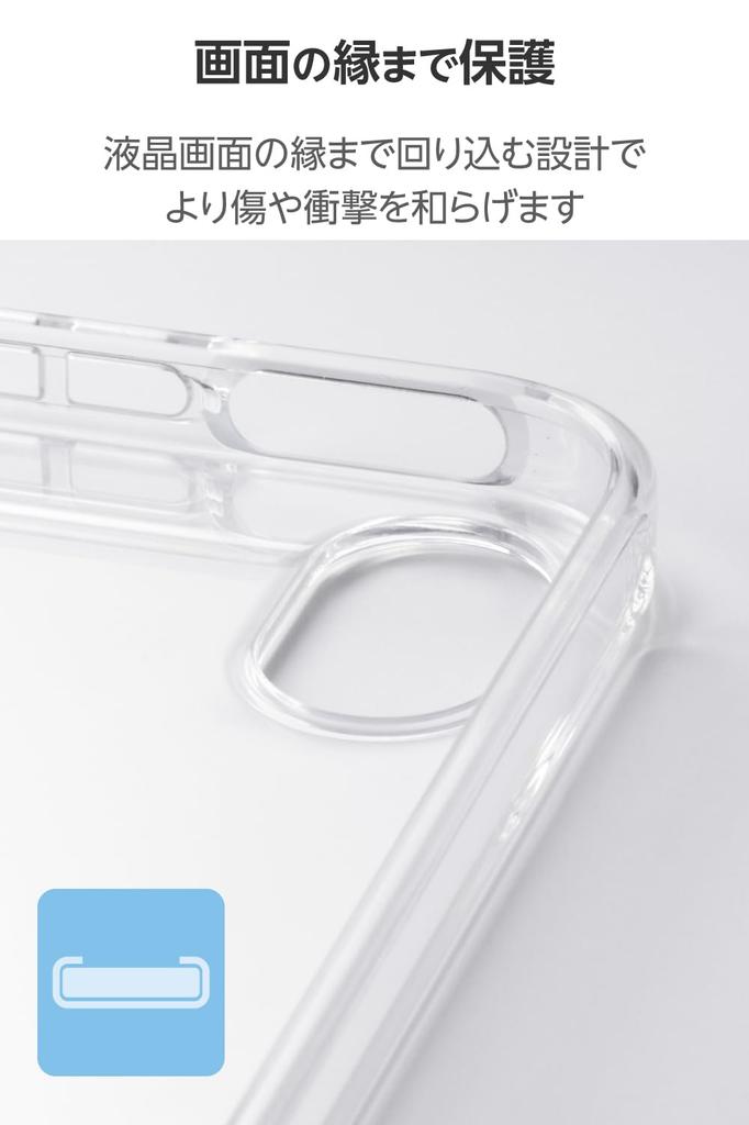 Elecom IPad mini Pro Mini Měkké TPU (A17 2024) (6. generace) Pouzdro, Kryt, Obal s obepínacím designem, Průhledný, TB-A25SUCCR