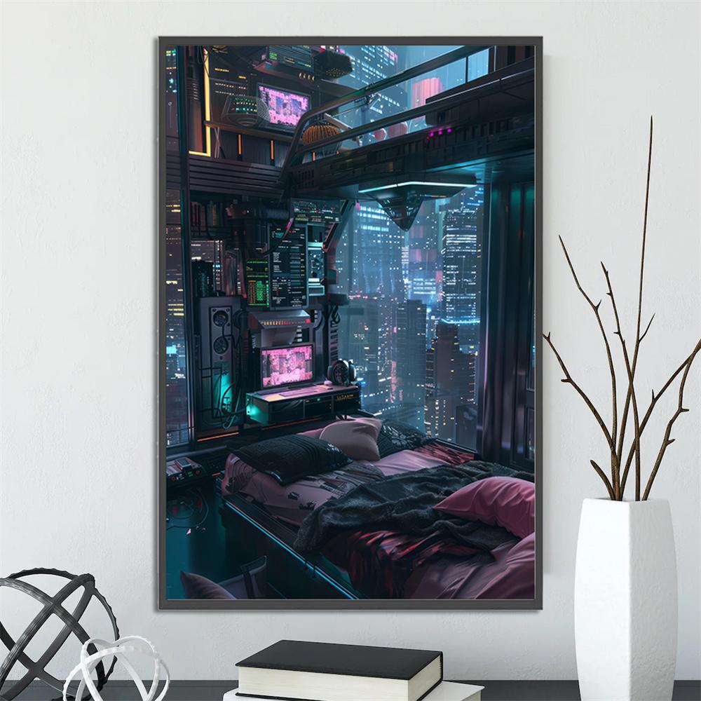 City Diamond Painting Mosaic Embroidery Cross Stitch Kit Home Decor 5D DIY Art Collection Craft Room Gift