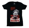 Texas Chainsaw Massacre New Adult T-Shirt Bloody Logo Over Stalked by a