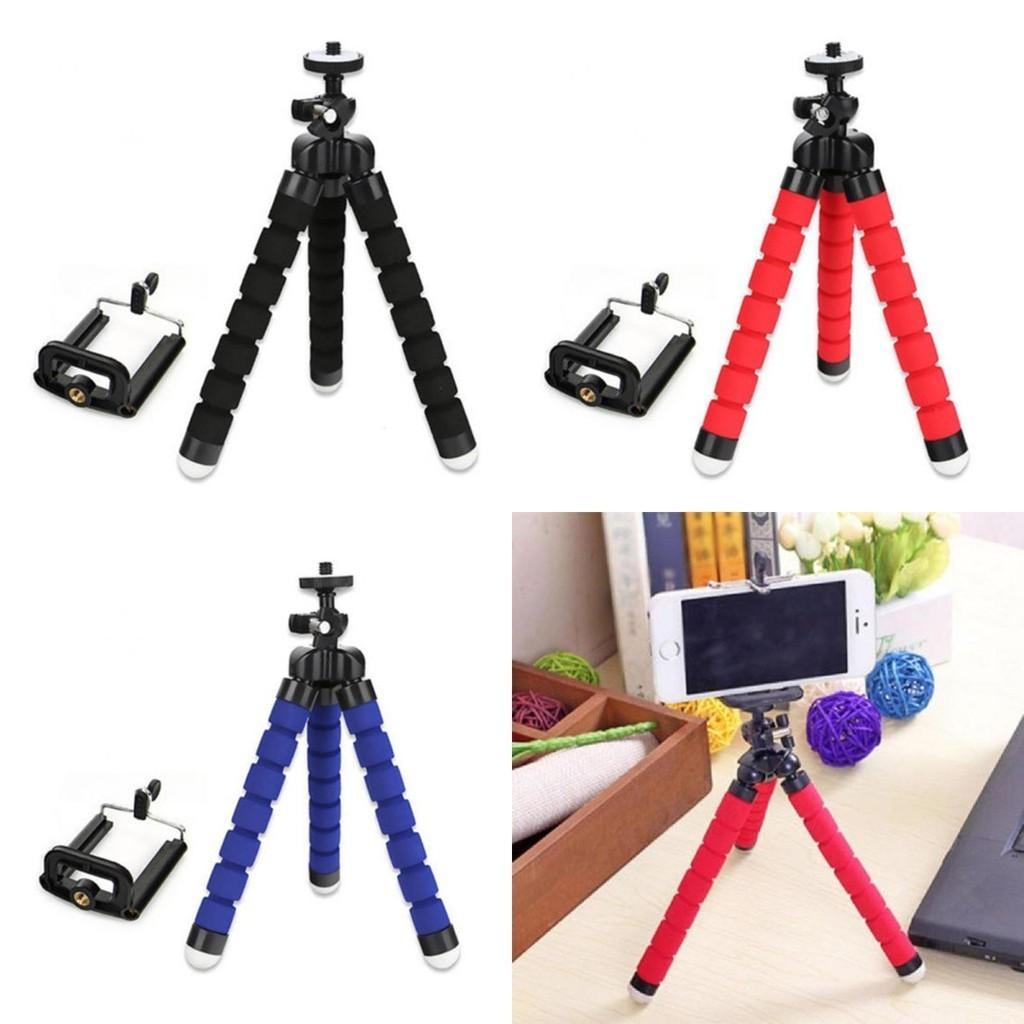 Octopus Stand Universal Tripod Mount Holder For Iphone Samsung Cell Camera Phone