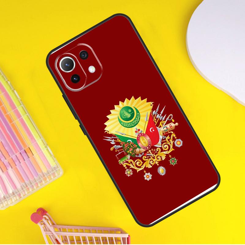 Coat of Arms of Ottoman Empire Cover For Xiaomi 14 Ultra 13 11T 12T 13T 14T Pro POCO X7 X6 Pro X3 X5 F3 F5 M6 F6 Pro Case
