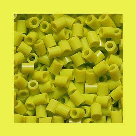Green color 5mm 1000PCS Pixel Art YantJouet Hama Beads for Kids Iron Fuse Beads diy Puzzles Gift Children Toy