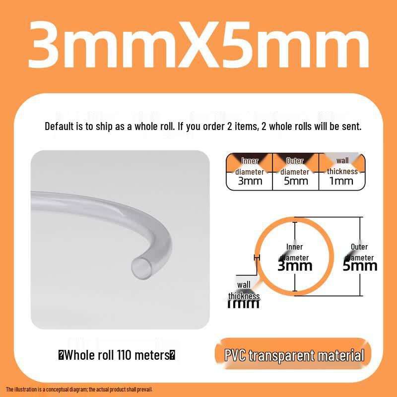 Yundu PVC Transparent Soft Hose