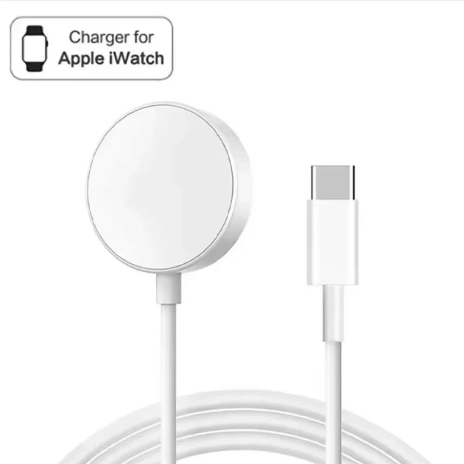 

2025 Магнитное зарядное устройство для Apple IWatch Series Ultra2/10/9/8/7/6/SE/SE/5/4/3/2 Зарядный кабель Портативная магнитная беспроводная зарядка