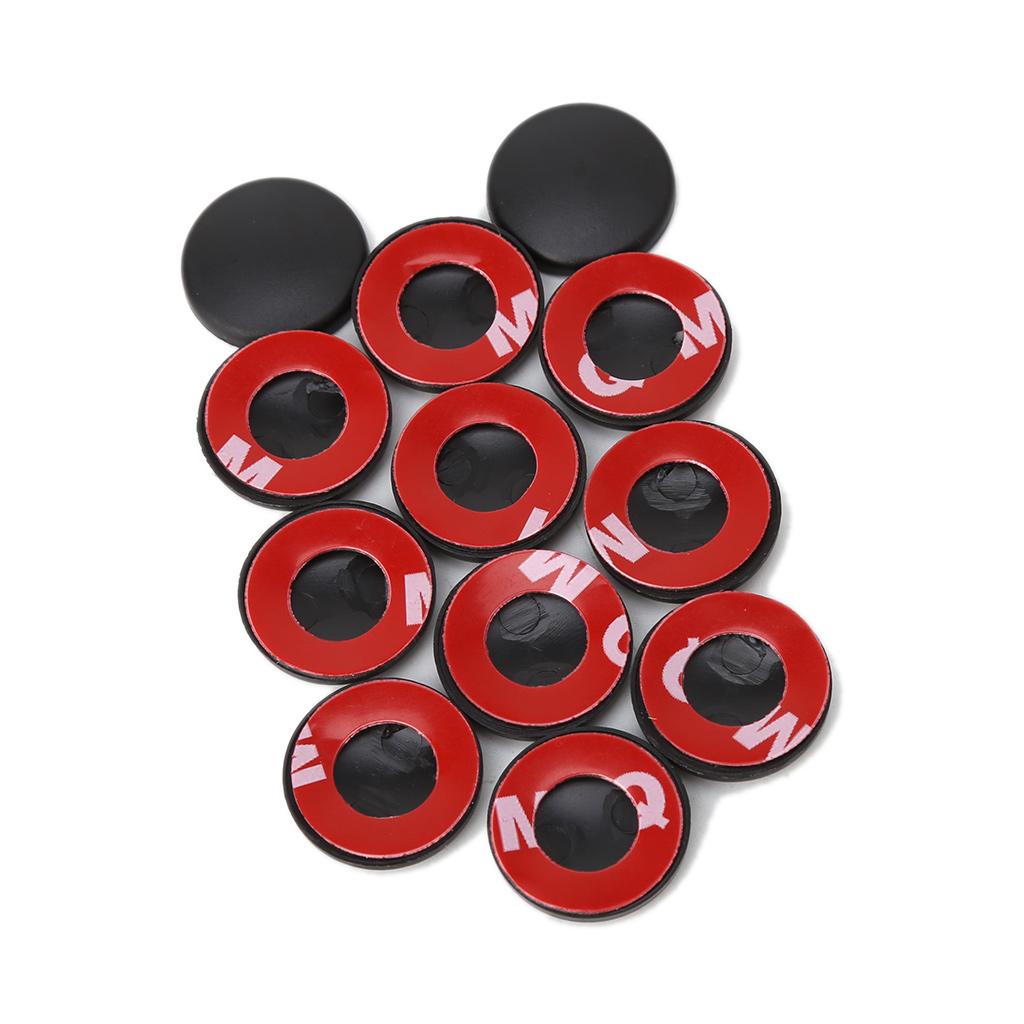

Fastener Clip 12/Pcs Car Door Lock Screw Protector Cover Screw Waterproof Rust for Protection Cover Car Screw Cap