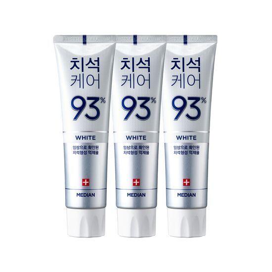 Median Tartar White Toothpaste 120g*3