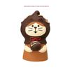 Japanese ZAKKA Cat Strawberry Chocolate Cake Shop Resin Ornament