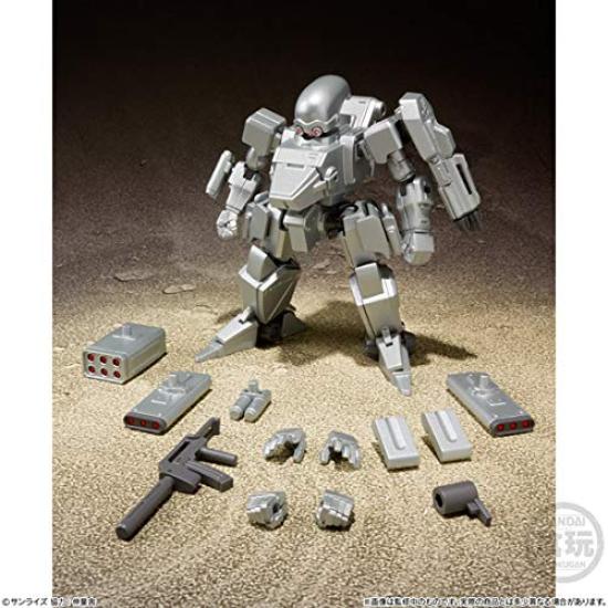 Super Mini Plastic Blue Knight Belzerga Story Candy Trooper Votoms Blue Knight Belzerga Vol.3 (3 Pieces) Toy/Gum (Armored Story)