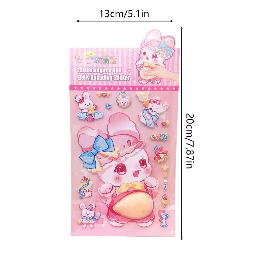 

Animal Stickers Animal Phone Decal Soft Belly Design Water Bottle Stickers For Kids Adults Classroom Reward Laptop Skateboard