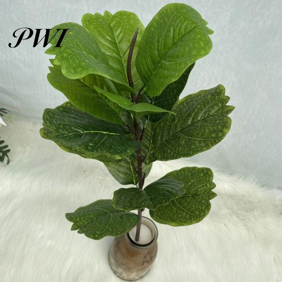 Simulation Plant 1 Pc No Withering Artificial Leaf Vivid Faux Home Decor Silk Flower Table Centerpieces Wedding