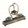 1PC Swan Lake Chinese Incense Dual-purpose Furnace Home Desktop Small Ornament
