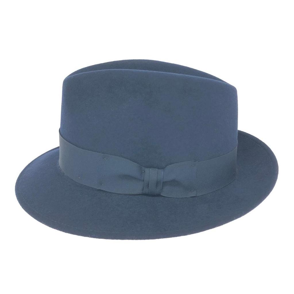 Used Stetson Stetson Hat Made in USA/61 Navy Men's/240001193702