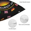 Project Hail Mary Mission Patch With Countries Pillow Cover Comfy Cushion Cover Fashion Pillow Case For Sofa Car Home Decor