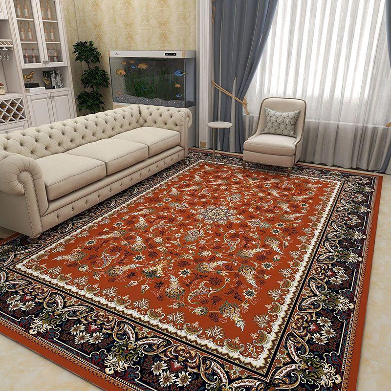 Retro European and American Style Carpet Living Room Coffee Table Carpet Indoor Bed End Carpet Persian Stylelarge Area