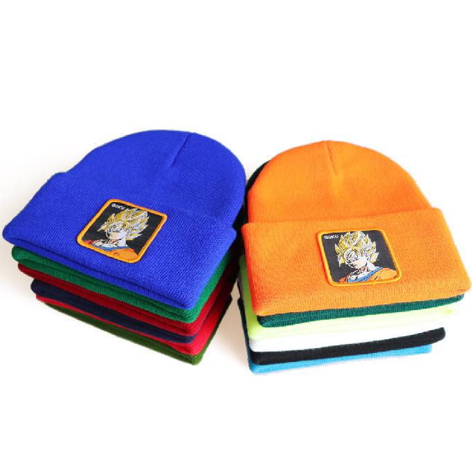 Anime Cartoon Dragon Ball Gohan Goku GOKU Knitted Hat, Woolen Hat, Hip-hop Ski Pullover Hat