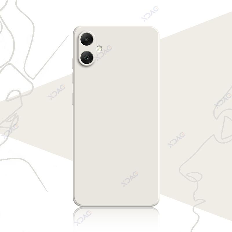 2025 Luxury Square Liquid Silicone Cases for Samsung Galaxy A06 4G 5G SamsungA06 360 Soft Shockproof Phone Cover Shield