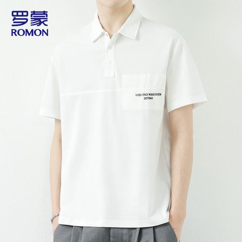 ROMON Men's Short Sleeve Polo Shirt - 2025 Summer Collection