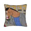 Pillow Case Anime B-BoJack H-Horsemans Soft  Pillow Cover For Sofa Couch Bed Living Room Cute Funny Pillowcases