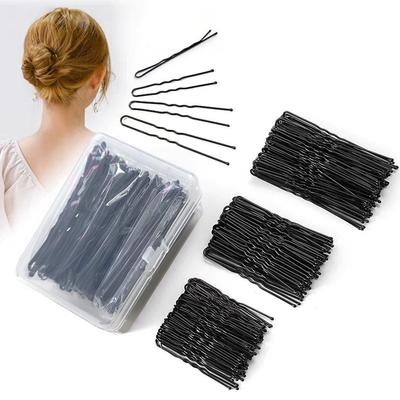 Women's Tiny Clips, Hairpins, U-Pins, 100 Pieces