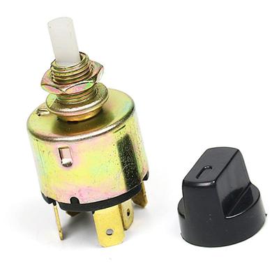 Universal Three-Speed AC Switch Knob for Truck, Forklift, Excavator, and Harvester Repair