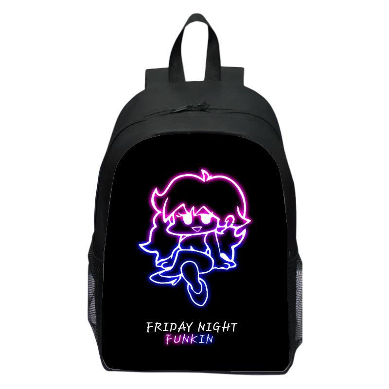 Friday Night Funkin Children's Backpack Fashion Backpack for Primary, Secondary, and High School Students