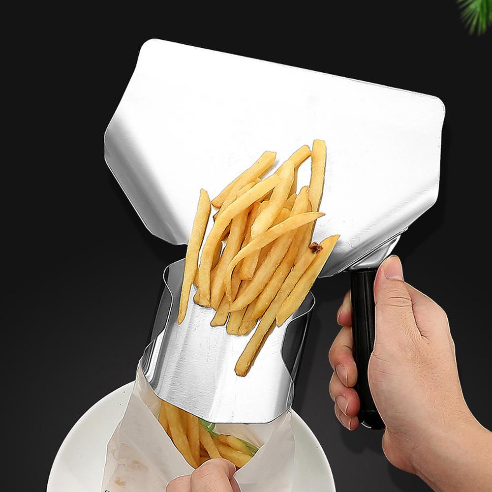 Kitchen Utensils Burger Home Desserts French Fries Shovel Chip Scoop Snacks Scooper Packaging Tool
