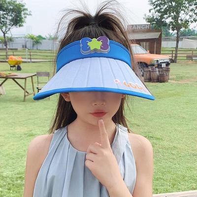 MEET SUNNY Kids' Summer Wide-Brim Sun Visor Hat
